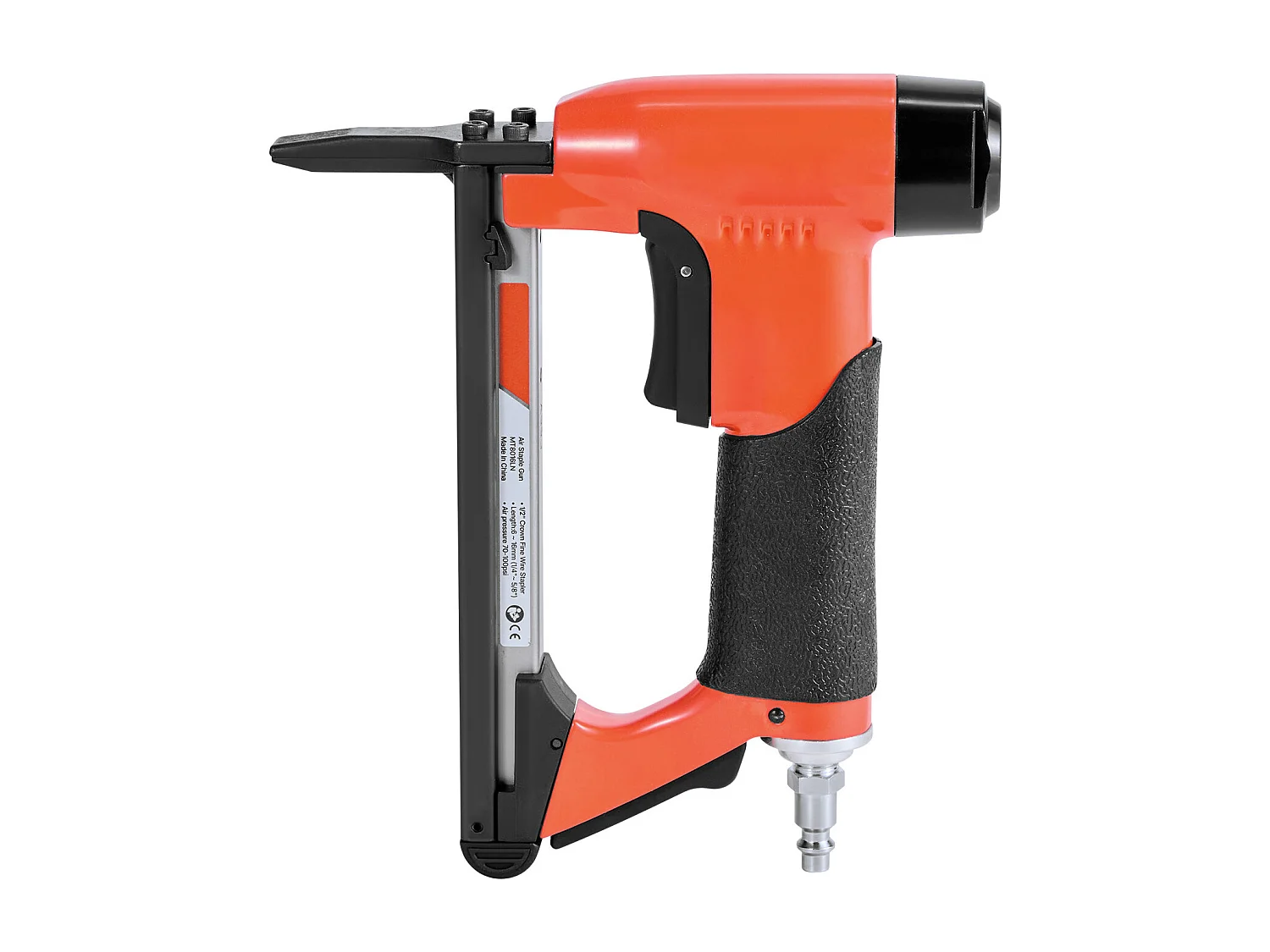 Agrafeuse Pneumatique SucceBuy Long Bec, Calibre 21, Compatible avec Agrafes Fil Fin Série 80 Non Inclues de Largeur Couronne 1.28 cm, de Longueur 0.6-1.6 cm