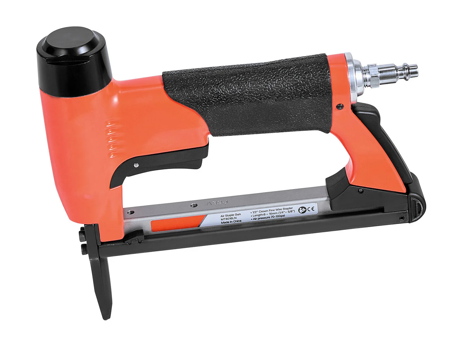 Agrafeuse Pneumatique SucceBuy Long Bec, Calibre 21, Compatible avec Agrafes Fil Fin Série 80 Non Inclues de Largeur Couronne 1.28 cm, de Longueur 0.6-1.6 cm