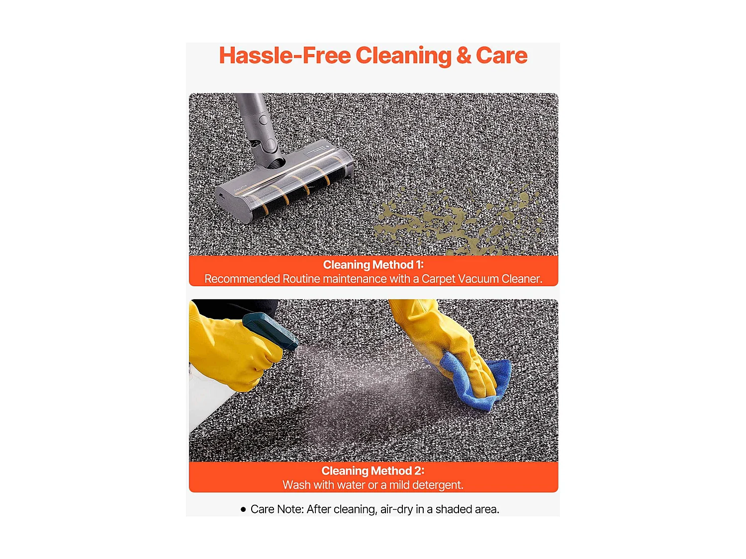 Mata Wejściowa SucceBuy, 152,4 x 91,4 cm, Wycieraczka Zewnętrzna Wewnętrzna z Antypoślizgowym Spodem PVC, Trwała I Zmywalna, Łapie Pył, Szary