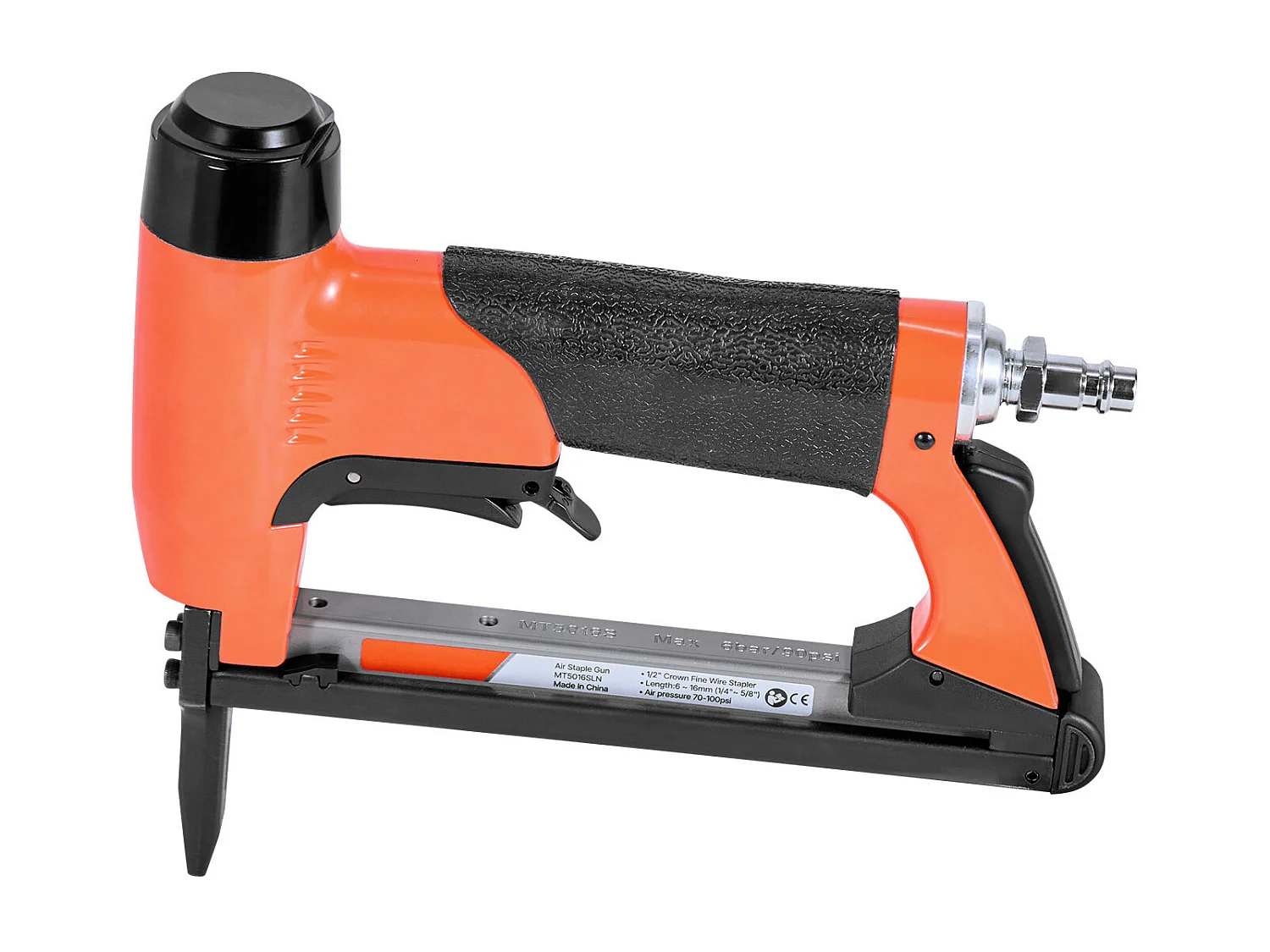 Agrafeuse Pneumatique Long Bec SucceBuy, Calibre 20, Compatible avec Agrafes Fil Fin Série 50 Non Inclues de Largeur Couronne 1.28 cm de Longueur 0.6-1.6 cm