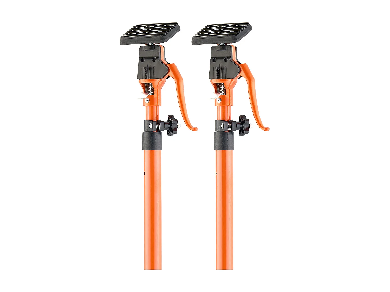 Escora de Suporte Telescópica SucceBuy 125-291 cm Poste de Suporte Ajustável Lote de 2, Haste de Liberação Rápida, em Aço, Carga 90 kg, Escora para Teto
