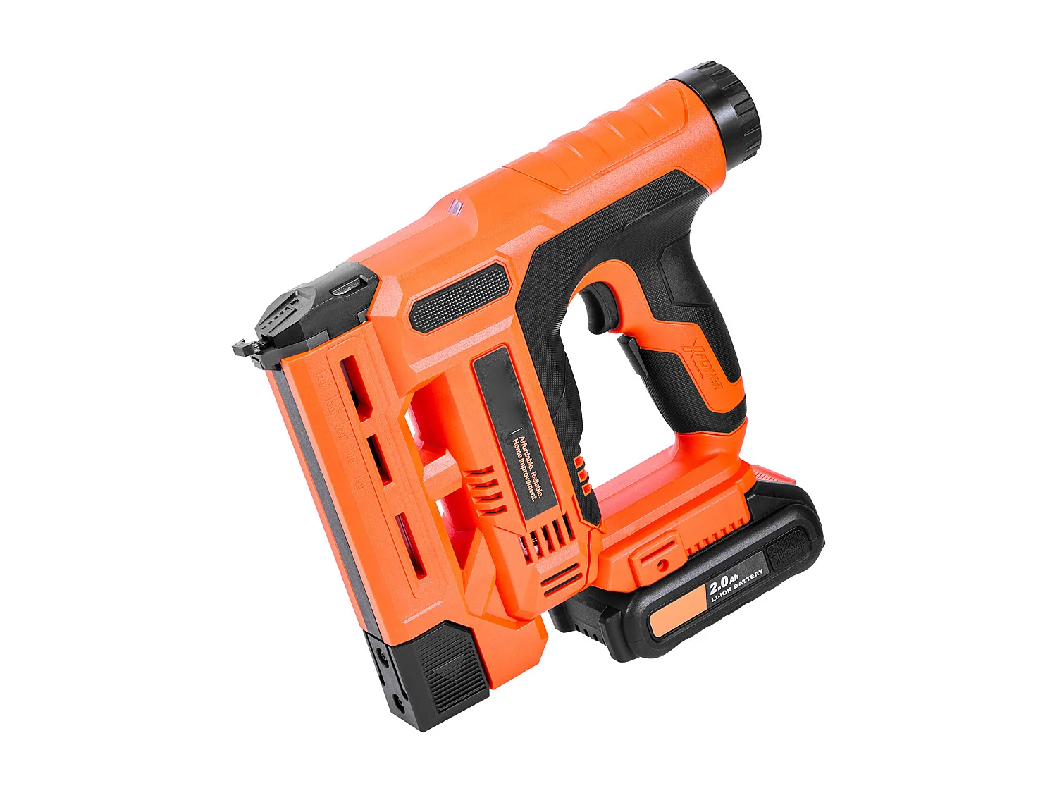 Agrafeuse Cloueuse Électrique SucceBuy 2-en-1, Cloueur sans Fil, Calibre 18, 3.2 cm, avec 500 Clous et 500 Agrafes, avec Batterie et Chargeur