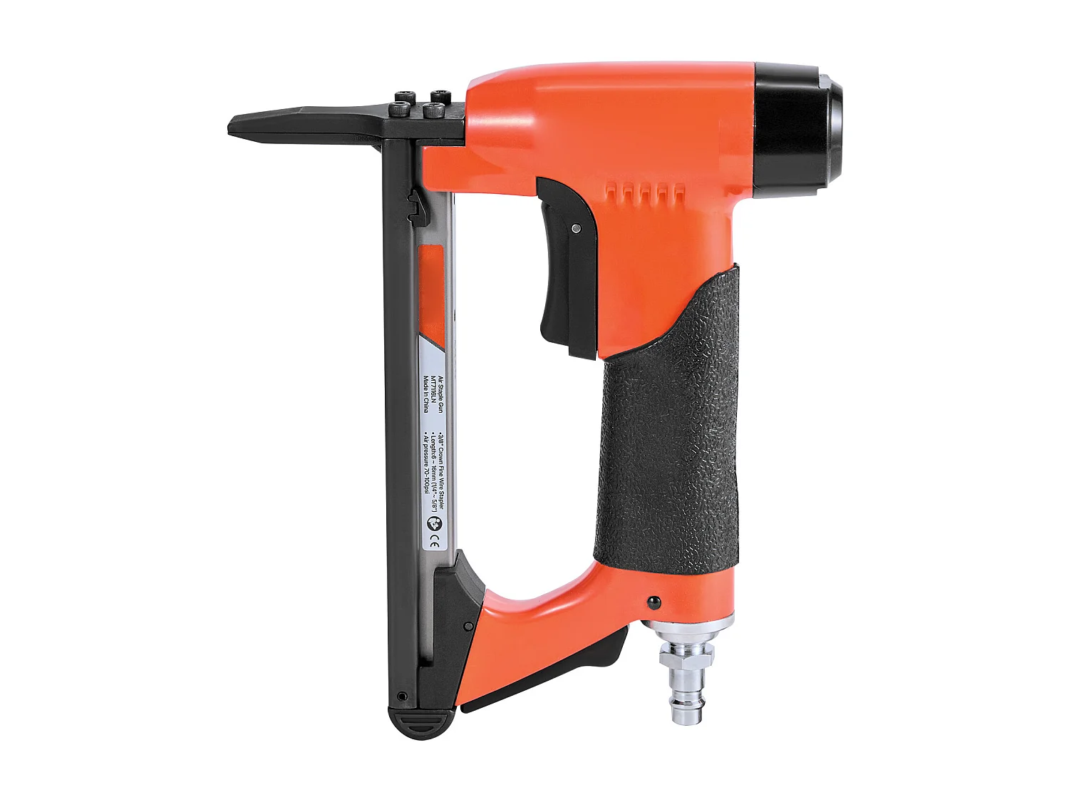 Pinzatrice Pneumatica SucceBuy Becco Lungo,  Compatibile con Graffette Filo Fine Serie 71 Non Incluse di Larghezza Corona 0.95 cm, di Lunghezza 0.6-1.6 cm