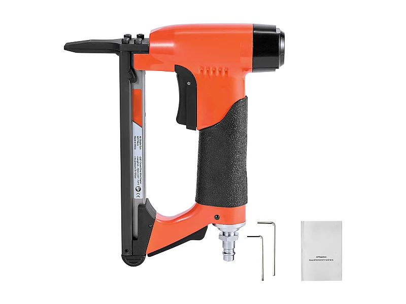 Pinzatrice Pneumatica SucceBuy Becco Lungo,  Compatibile con Graffette Filo Fine Serie 71 Non Incluse di Larghezza Corona 0.95 cm, di Lunghezza 0.6-1.6 cm