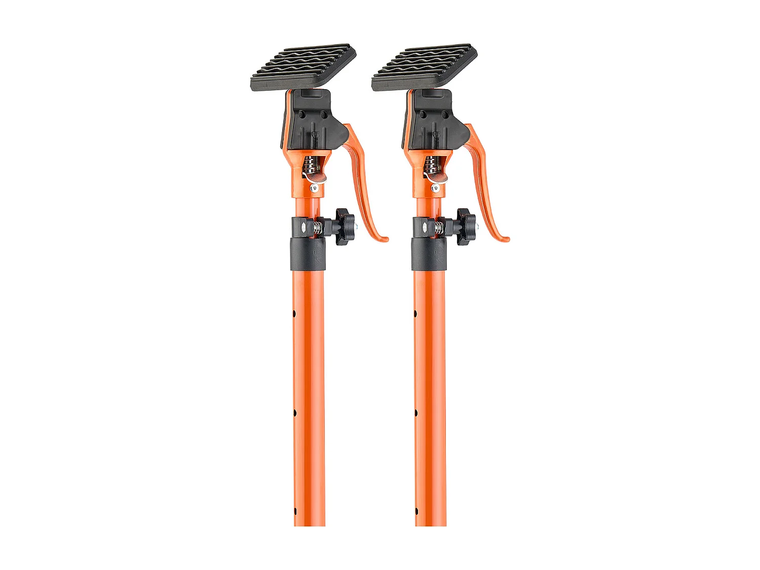 Steunstang Telescopisch SucceBuy 64,5-115 cm Verstelbare Steunpaal Set van 2, Snelontgrendelingsstaaf, Staal, Belasting 100 kg, Steun voor Plafond