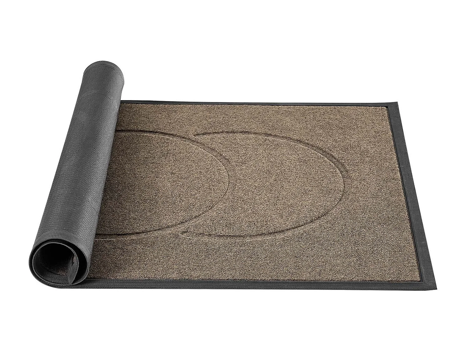 Tapis d'Entrée SucceBuy, 119,4x81,3 cm, Paillasson Extérieur Intérieur Moderne Élégant, Envers Antidérapant TPE, Résistant Lavable, Attrape Poussière