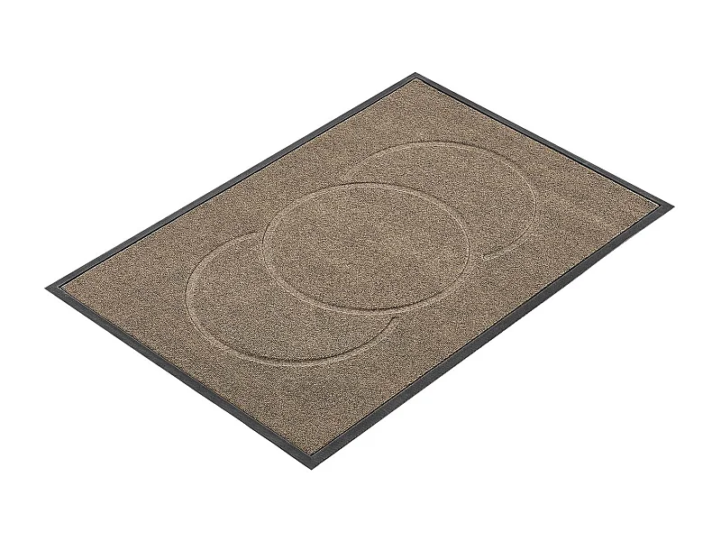 Tapis d'Entrée SucceBuy, 119,4x81,3 cm, Paillasson Extérieur Intérieur Moderne Élégant, Envers Antidérapant TPE, Résistant Lavable, Attrape Poussière