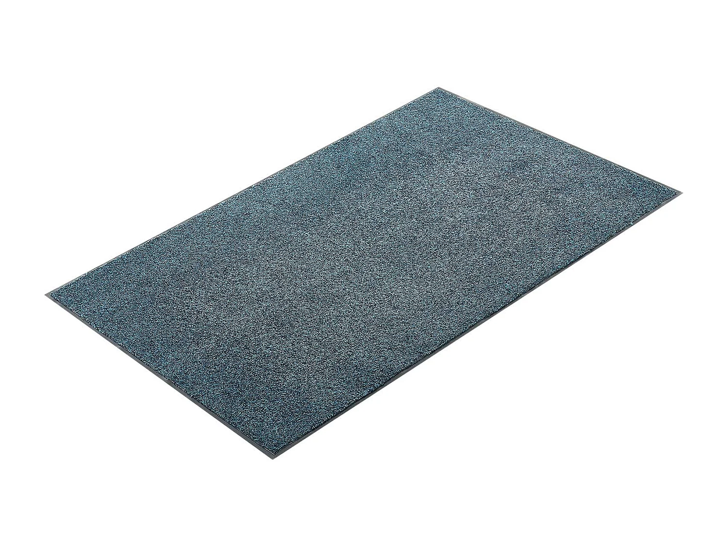 Mata Wejściowa SucceBuy, 183x122 cm, Wycieraczka Zewnętrzna Wewnętrzna z Antypoślizgowym Spodem PVC, Trwała Zmywalna, Łapie Pył, Niebieski Łupek