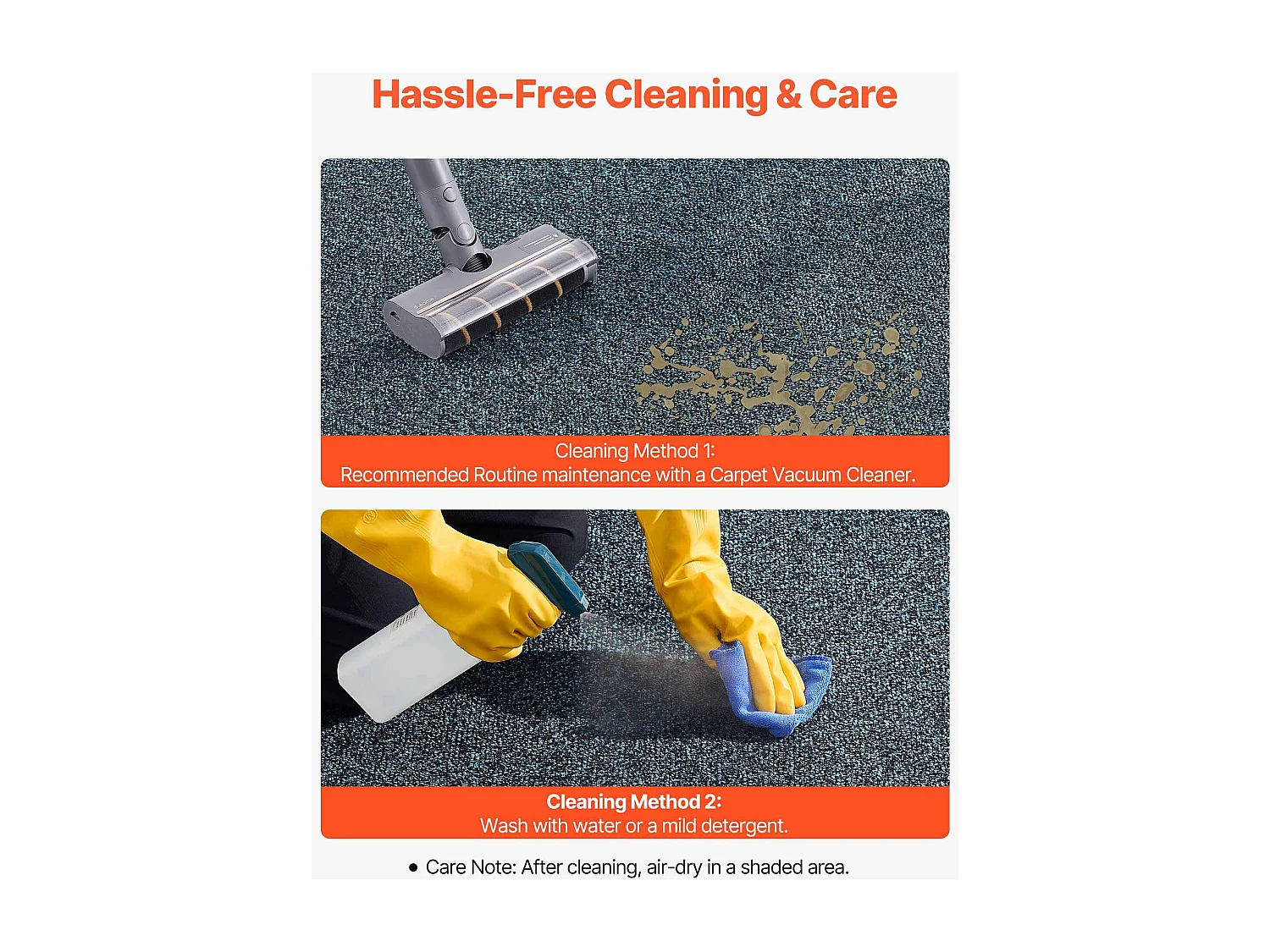 Mata Wejściowa SucceBuy, 183x122 cm, Wycieraczka Zewnętrzna Wewnętrzna z Antypoślizgowym Spodem PVC, Trwała Zmywalna, Łapie Pył, Niebieski Łupek