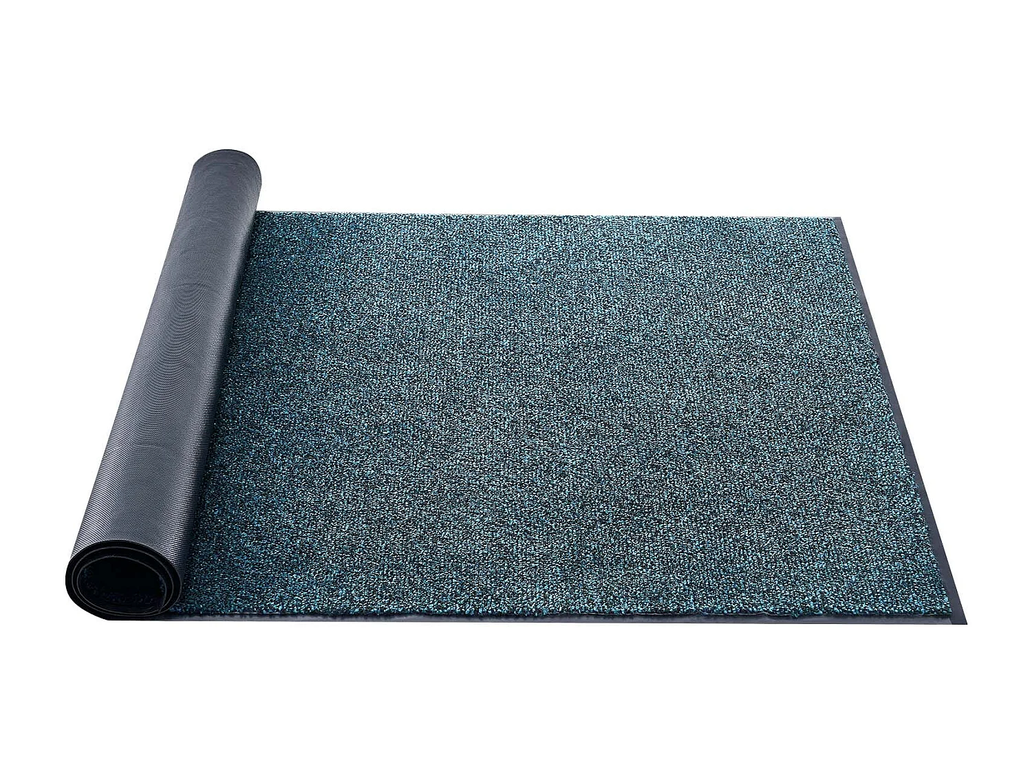 Mata Wejściowa SucceBuy, 183x122 cm, Wycieraczka Zewnętrzna Wewnętrzna z Antypoślizgowym Spodem PVC, Trwała Zmywalna, Łapie Pył, Niebieski Łupek