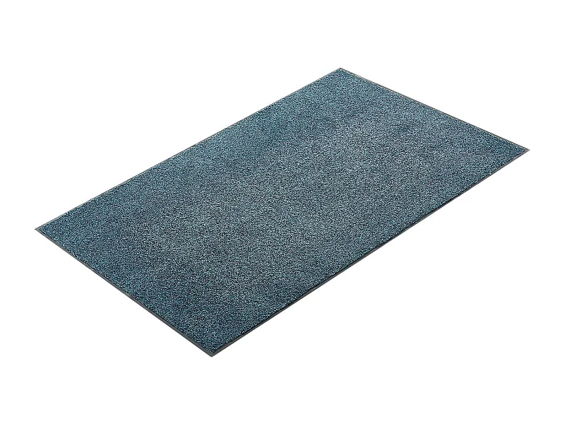 Mata Wejściowa SucceBuy, 183x122 cm, Wycieraczka Zewnętrzna Wewnętrzna z Antypoślizgowym Spodem PVC, Trwała Zmywalna, Łapie Pył, Niebieski Łupek