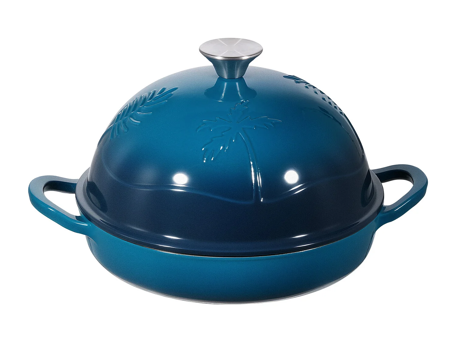 Olla SucceBuy de Hierro Fundido 4,73 L Cacerola Esmaltada para Cocción de Pan de Masa Madre, con Tapa y Dos Asas, Robusta y Duradera, para Cocción