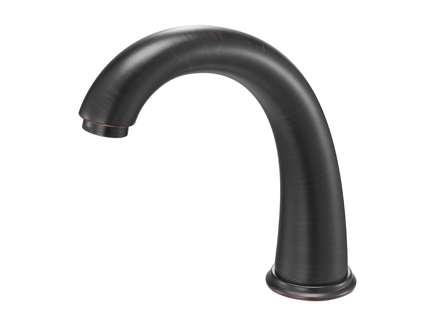 Bateria Wanna Rzymska SucceBuy, Kran do Wanny z Łabędzią Szyją z 3 Otworami i 2 Gałkami, Zestaw Armatury Łazienkowej z Montażem