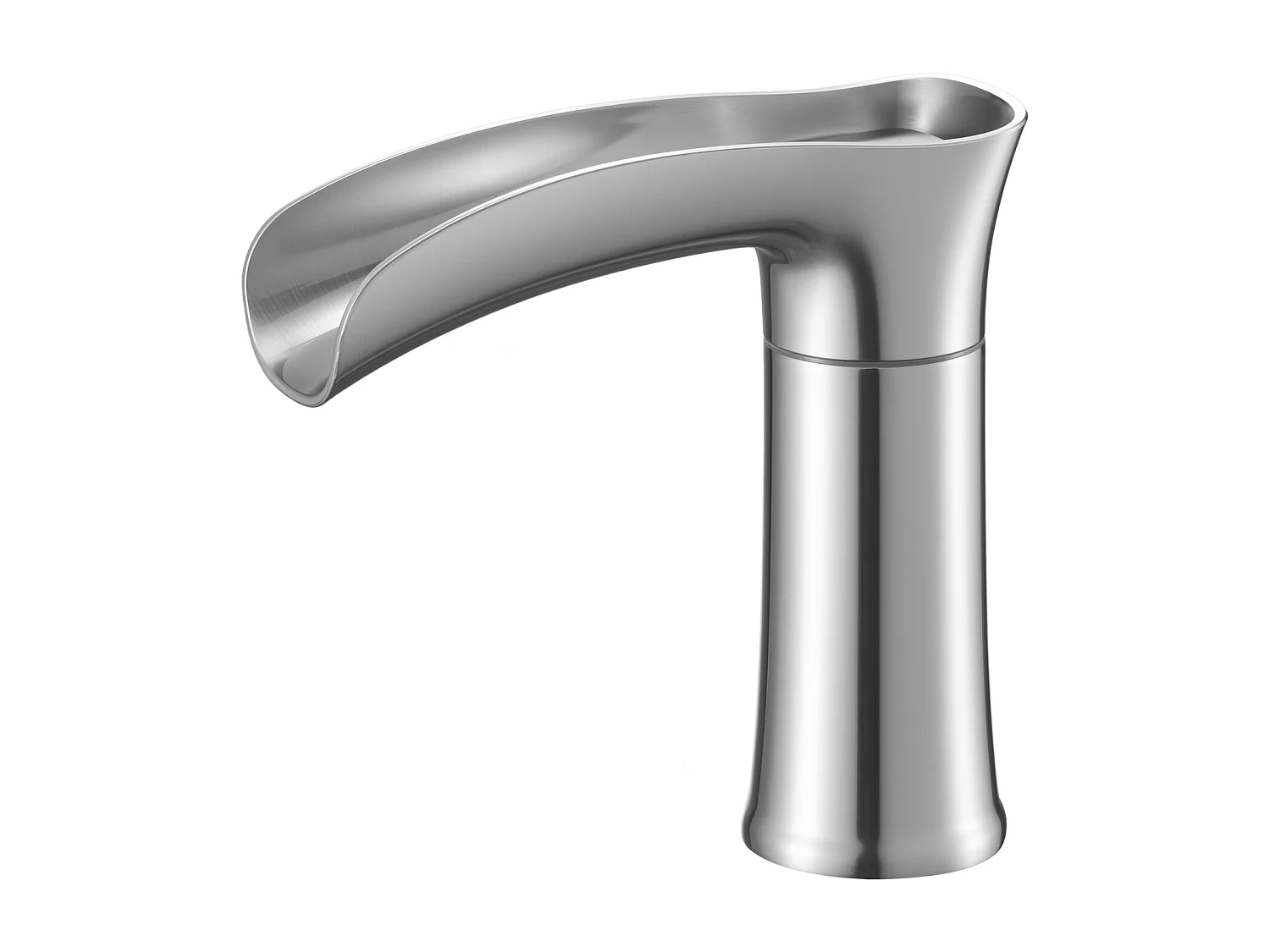 Badkuip Mengkraan Romeins SucceBuy, Badkamer Kraan Waterval, Set van Kraanwerk 3 Gaten met 2 Handgrepen, in Zinklegering, Op het Aanrecht Montage