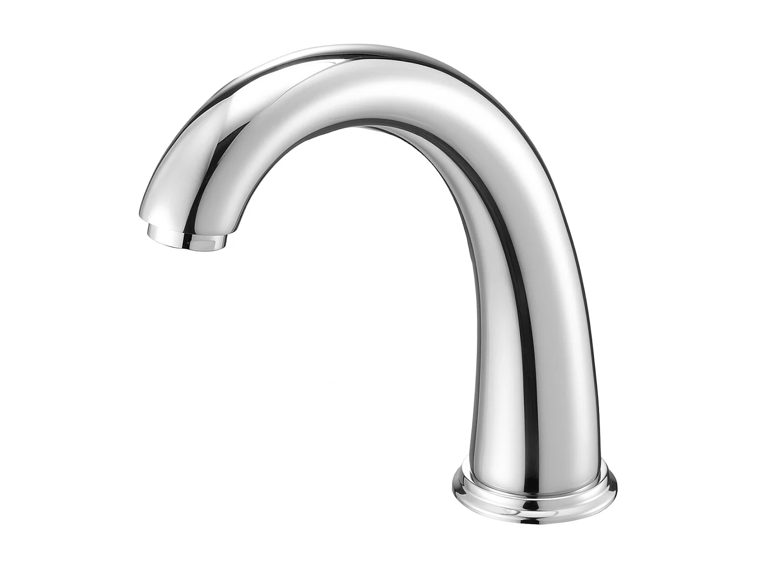 Mitigeur de Baignoire SucceBuy à 3 Trous avec 2 Poignées, Robinet de Baignoire Romaine, Ensemble de Robinetterie de Bain à Montage sur Pont, Argenté