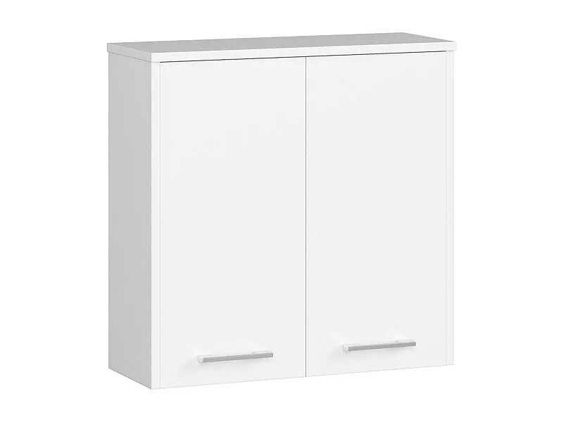 Armário Suspenso FIN 60cm 2 Portas Branco Mate