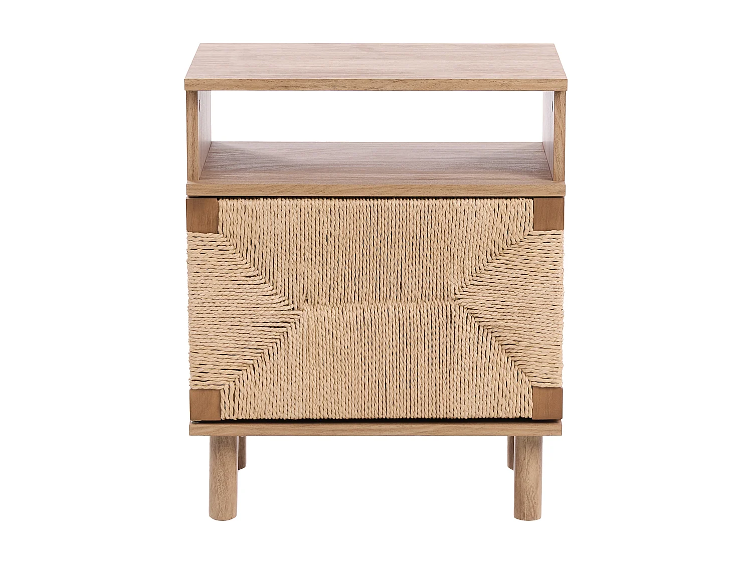 Table de chevet BONDI Marron clair