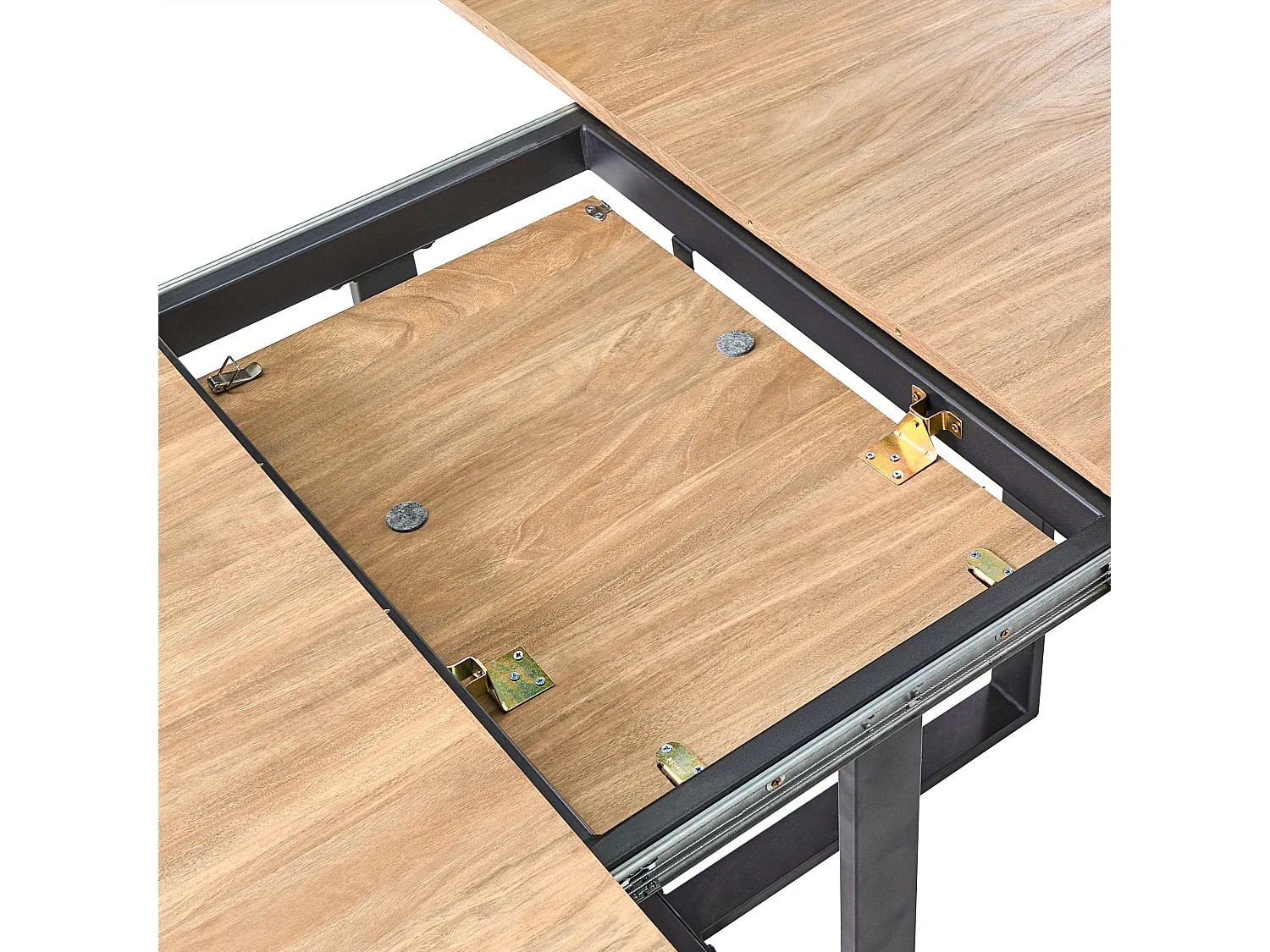 Table de repas ALEXANDRINA Marron 120/160 cm 120 cm