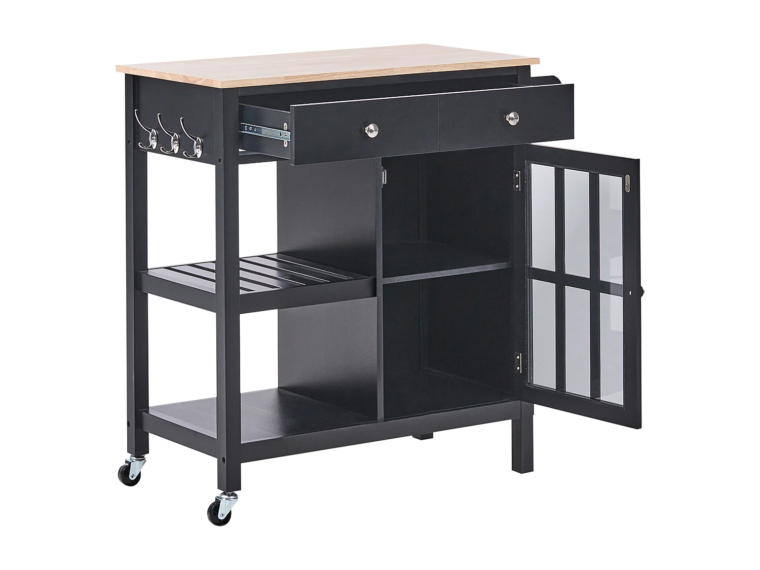 Chariot de cuisine GENOA Noir