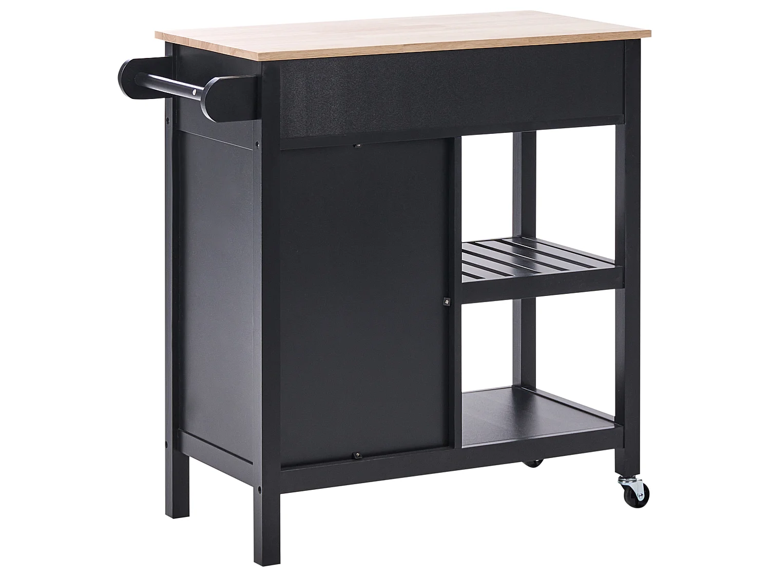Kitchen Trolley GENOA Black