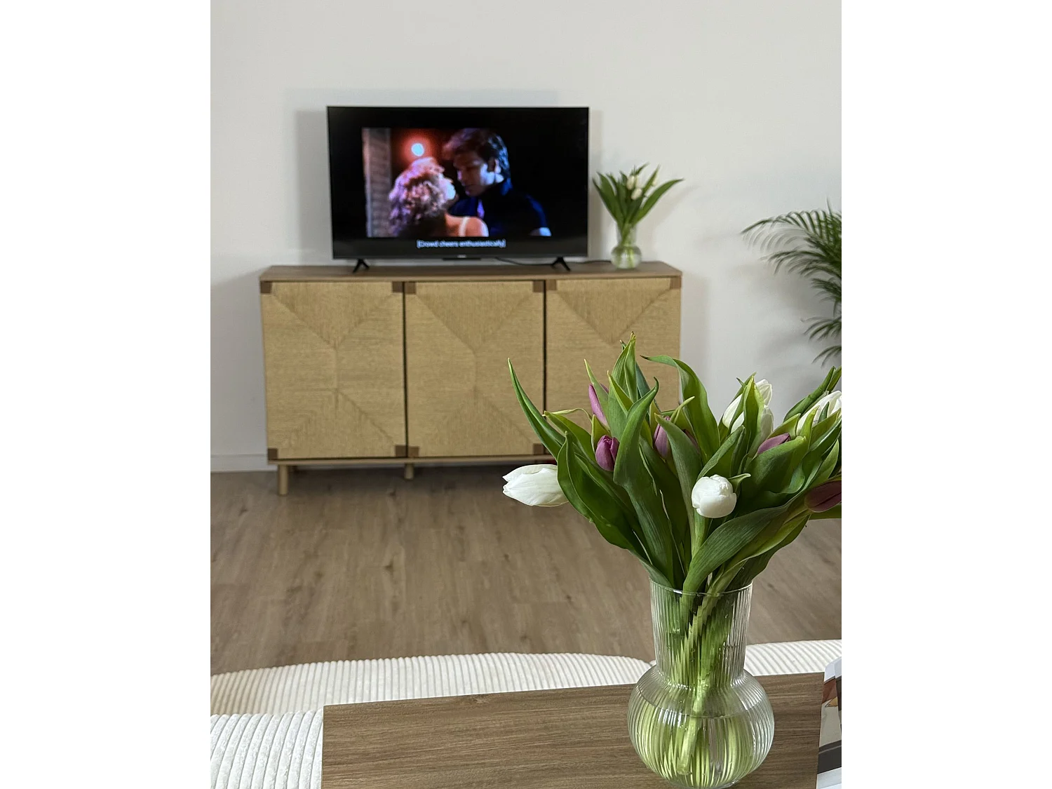 Commode 3 portes BONDI Marron clair