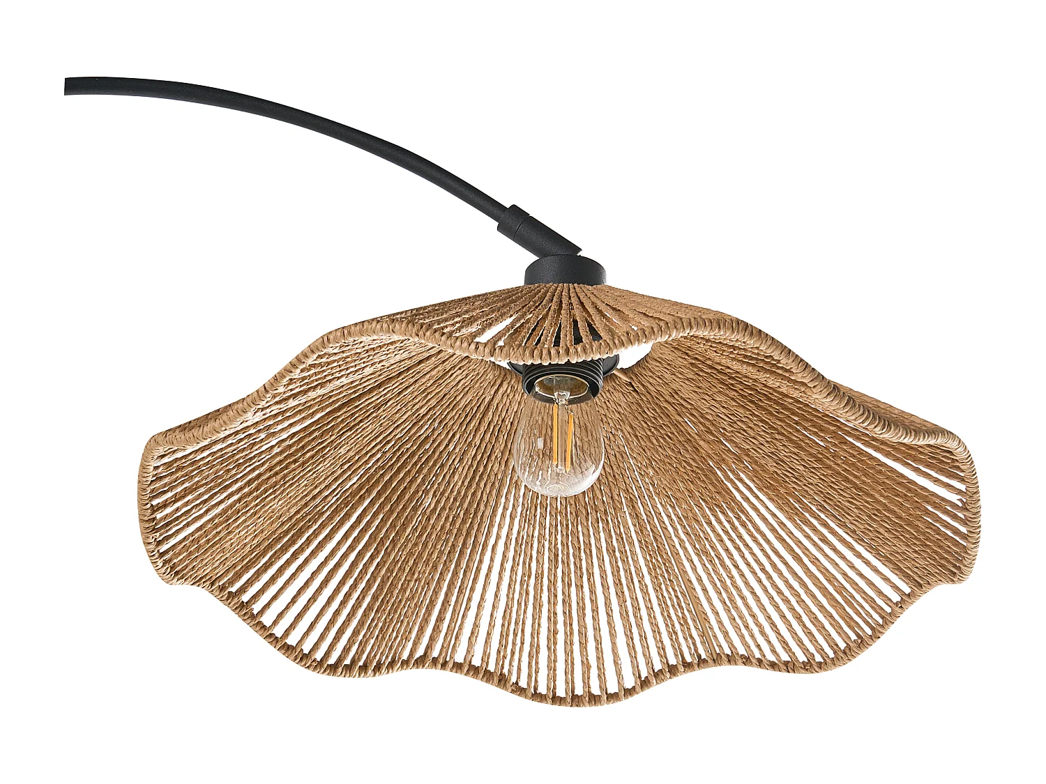 Lampadaire MIGORI Papier Naturel