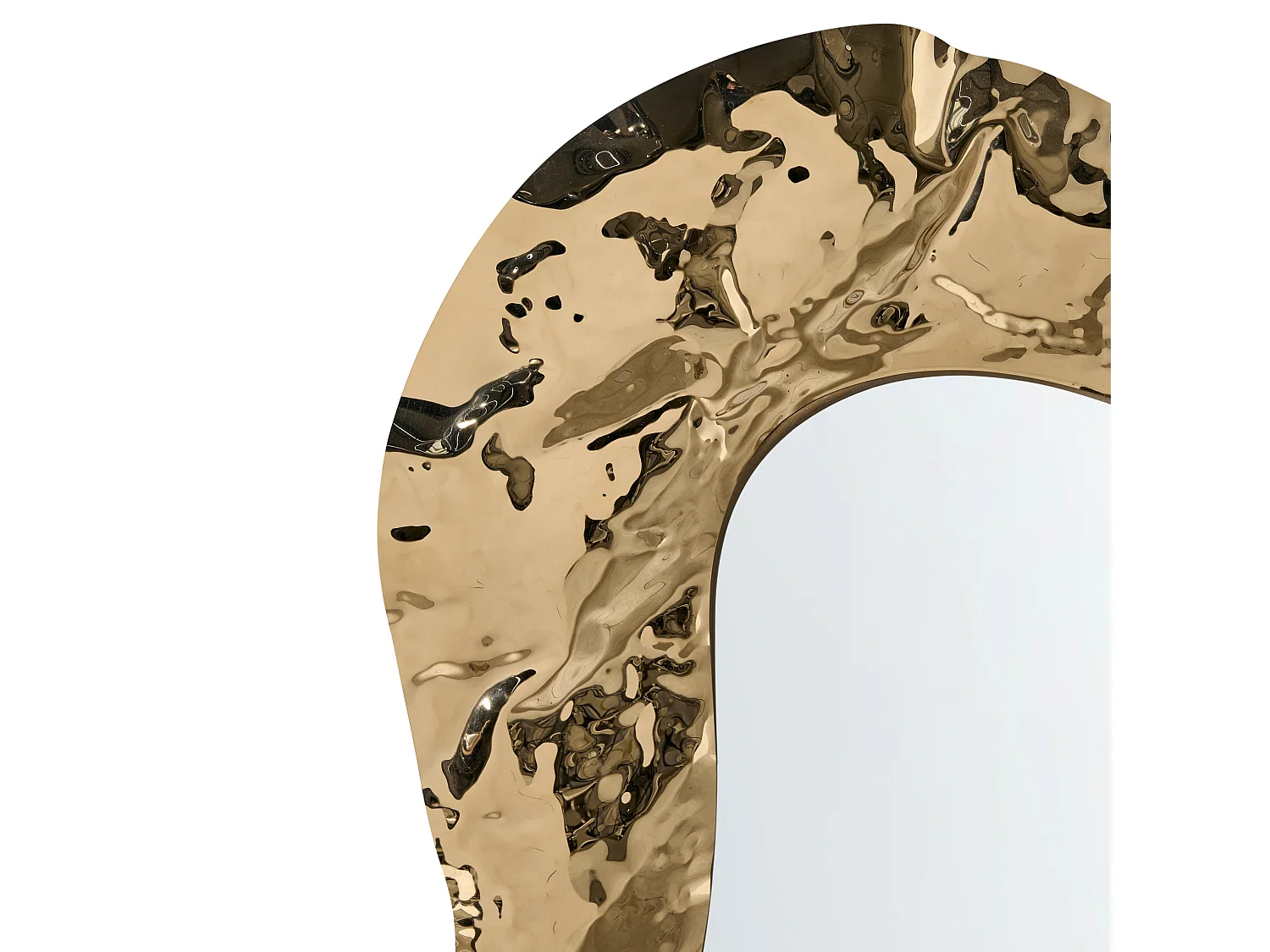 Miroir JOSSIGNY 52 cm 79 cm Doré