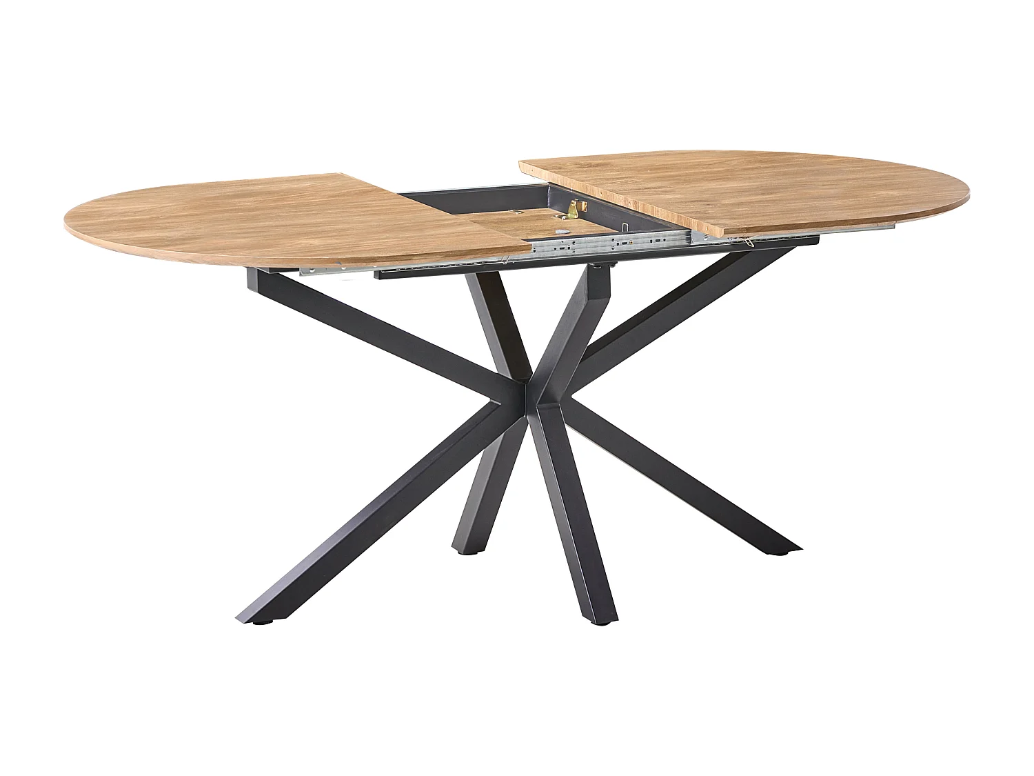 Table de salle à manger extensible MACQUARIE Marron 140/180 cm 90 cm