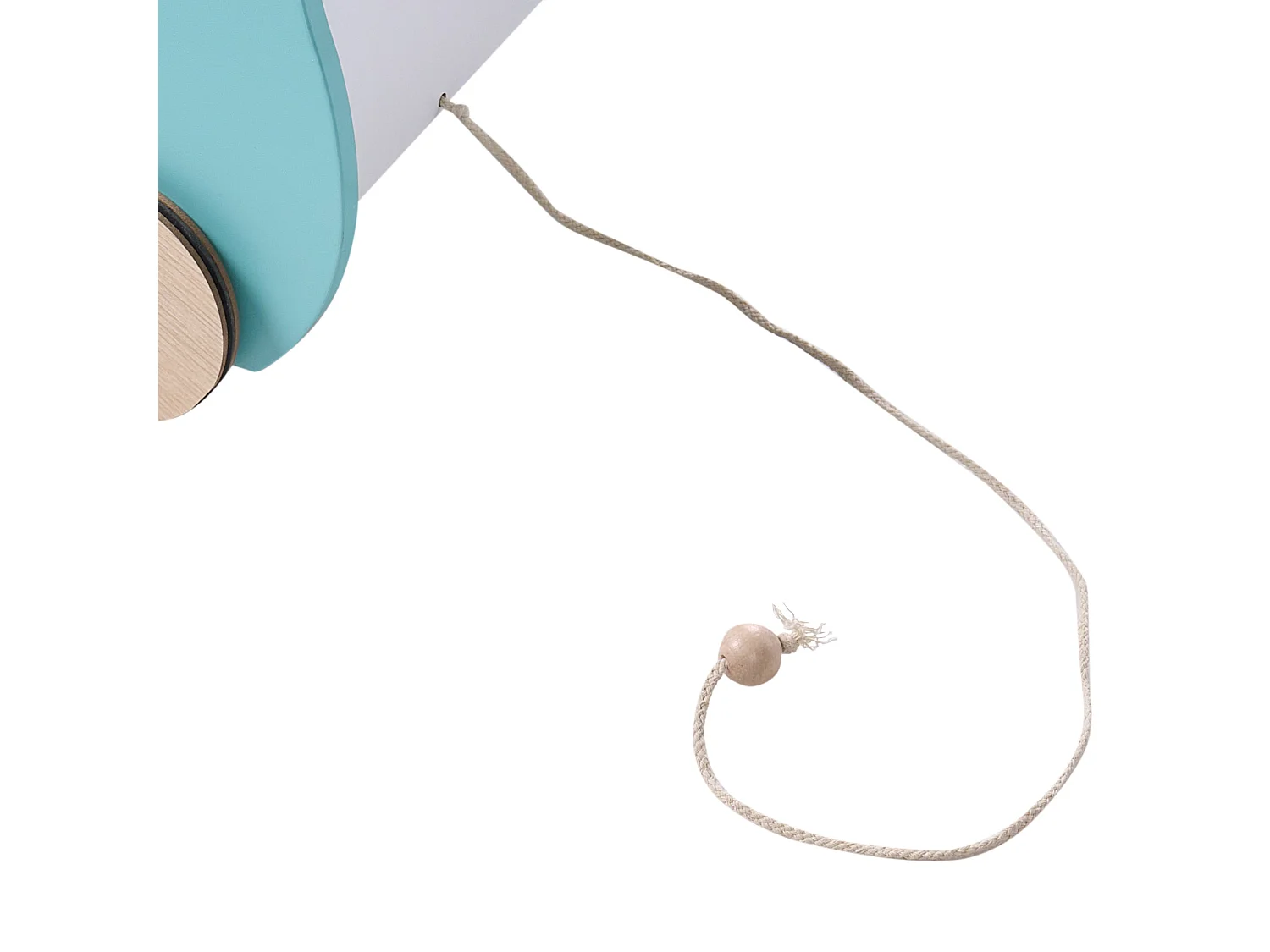 Coffre à jouets avec roulettes WOOLI 30 cm Bleu