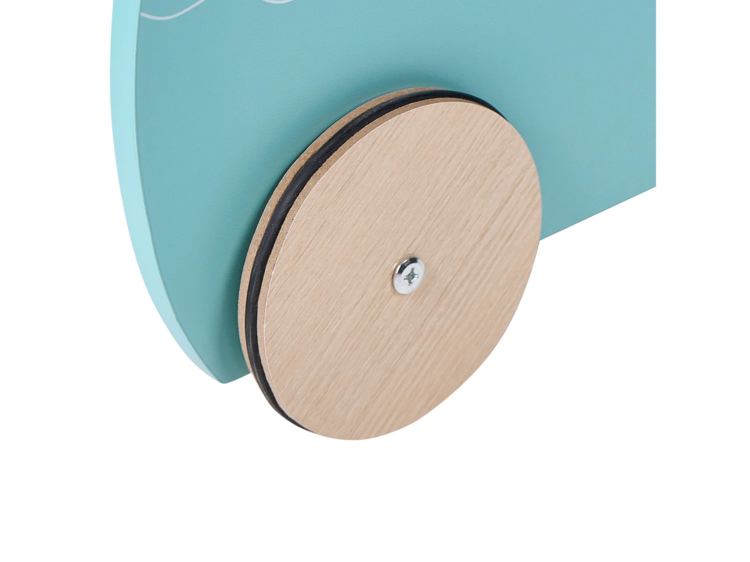 Coffre à jouets avec roulettes WOOLI 30 cm Bleu