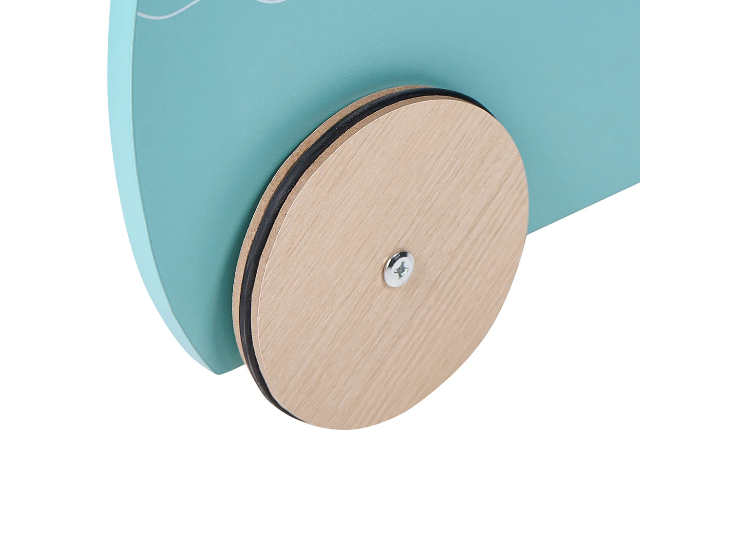 Coffre à jouets avec roulettes WOOLI 30 cm Bleu