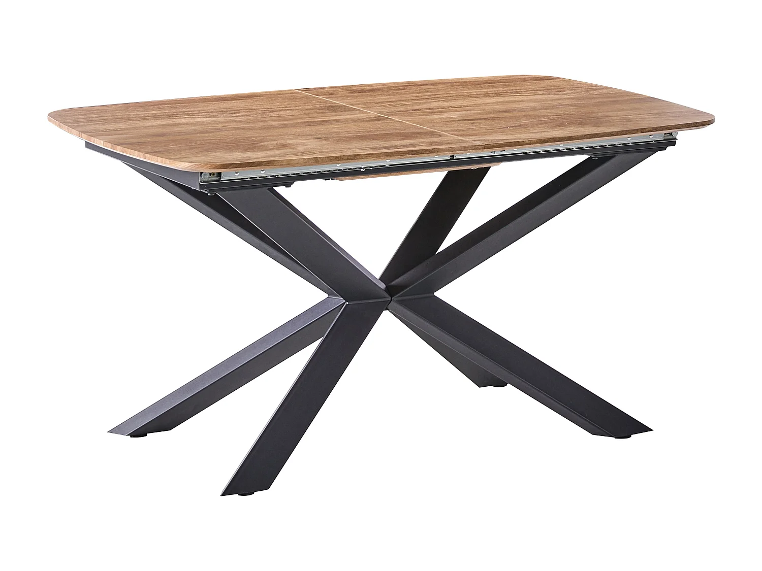 Table de salle à manger extensible GAIRDNER Marron 140/180 cm 90 cm