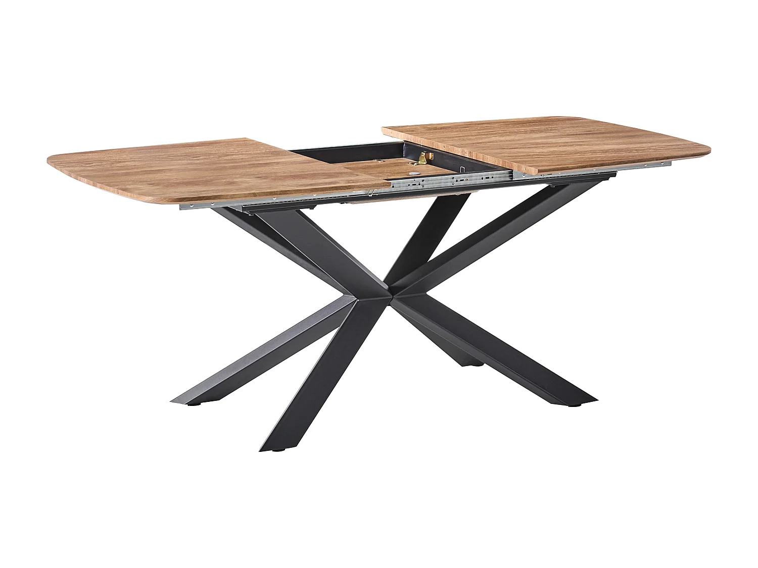 Table de salle à manger extensible GAIRDNER  Marron 140/180 cm 90 cm