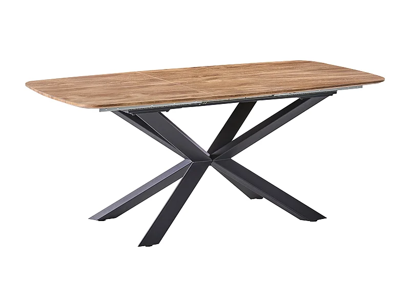 Table de salle à manger extensible GAIRDNER  Marron 140/180 cm 90 cm