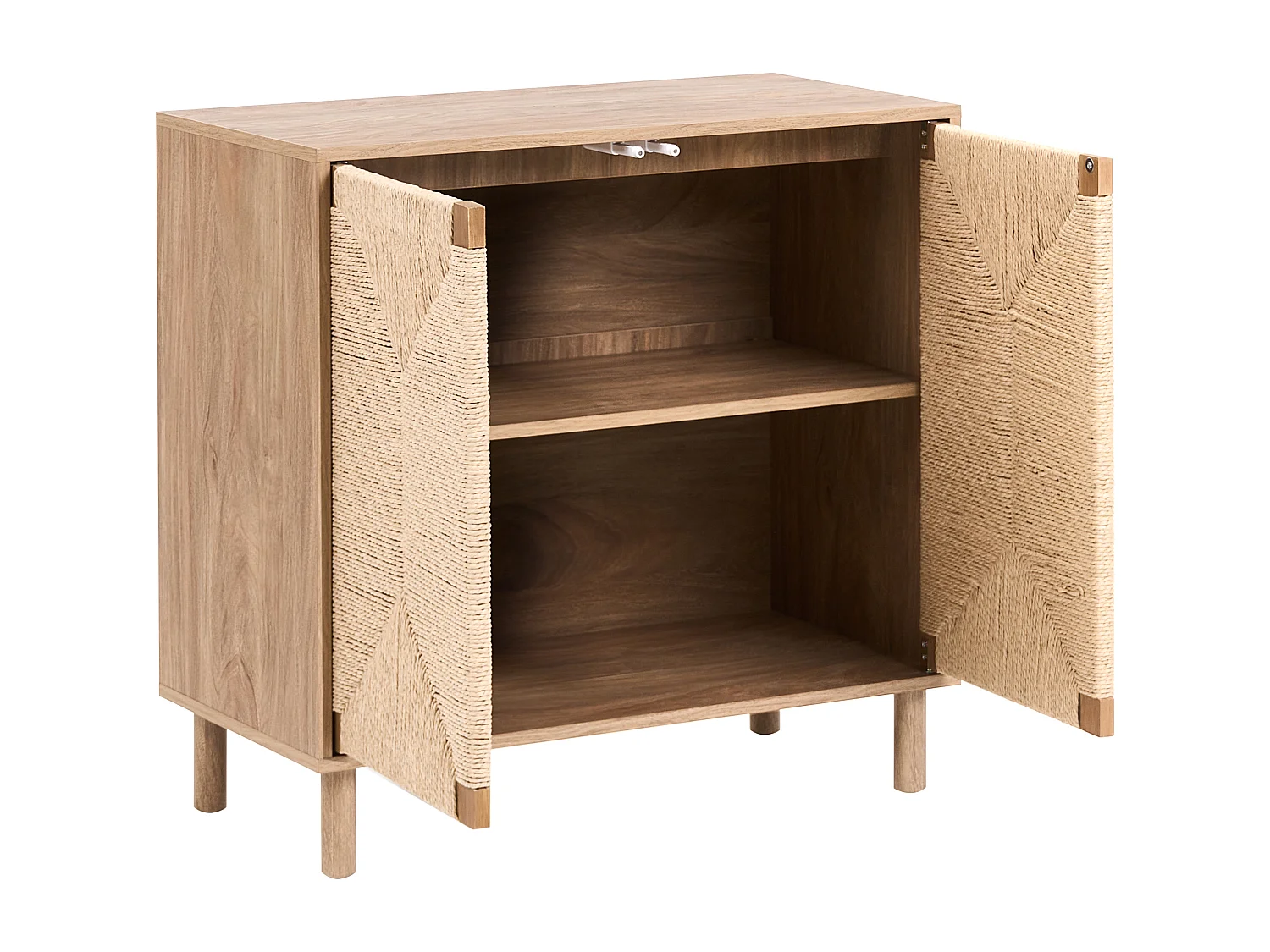 Commode 2 portes BONDI Marron clair