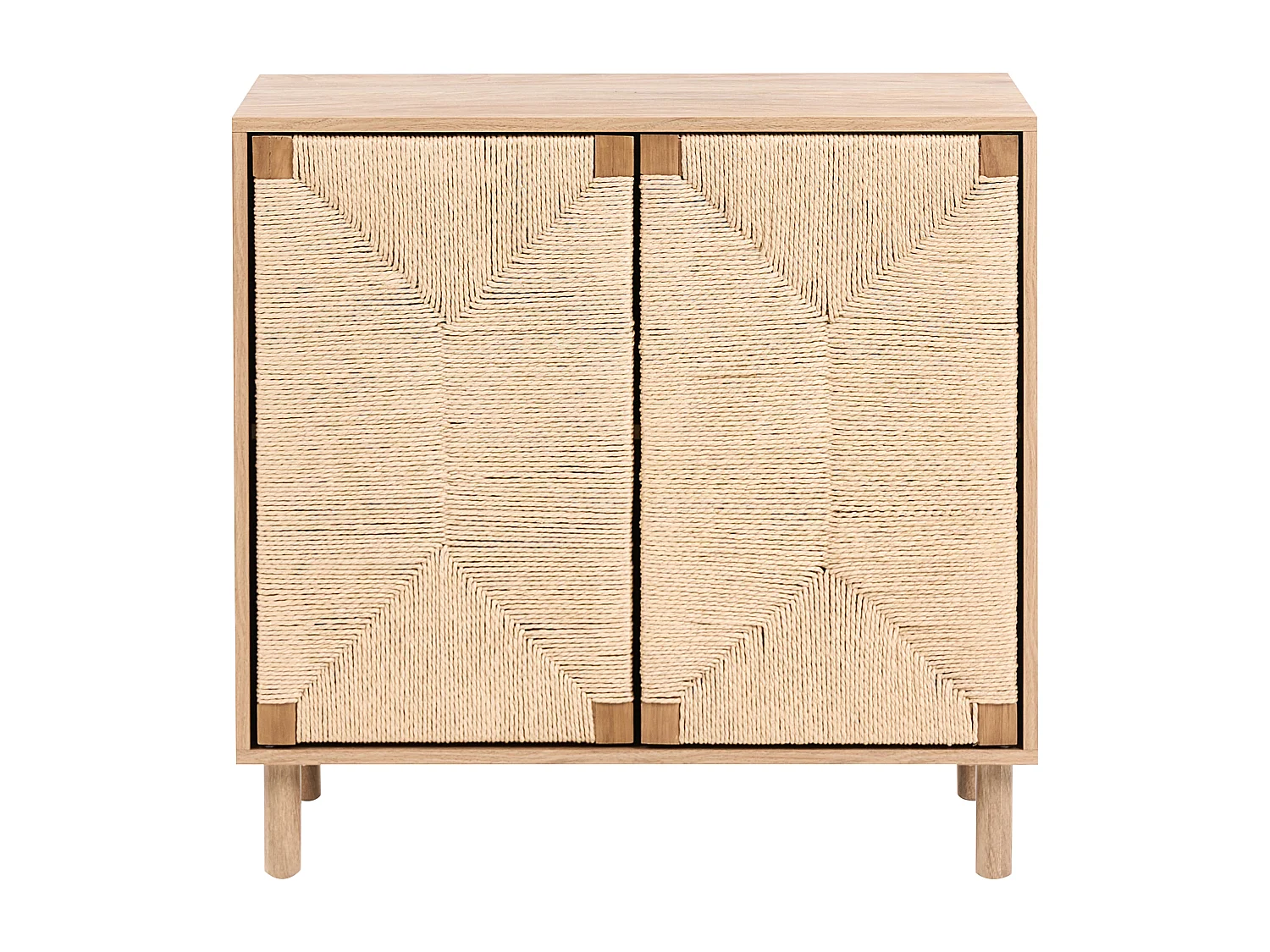 Commode 2 portes BONDI Marron clair