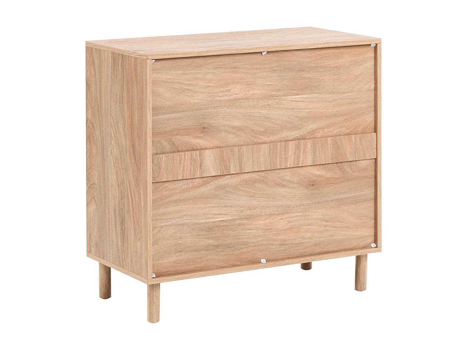 Commode 2 portes BONDI Marron clair