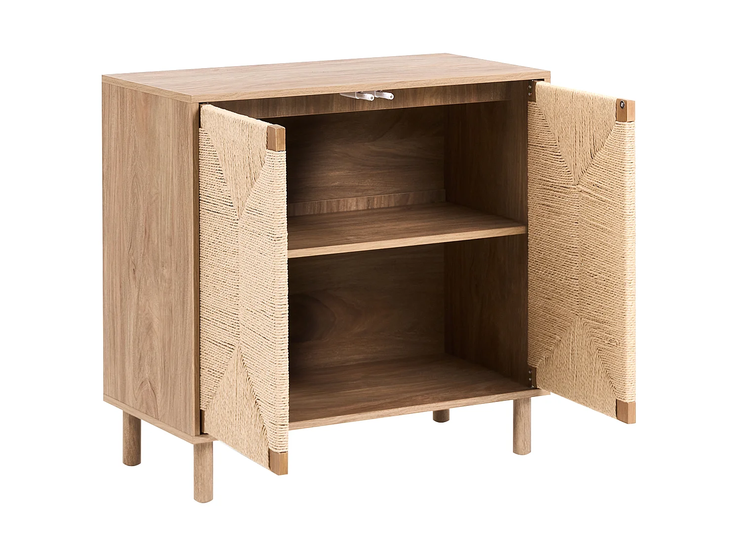 Commode 2 portes BONDI Marron clair