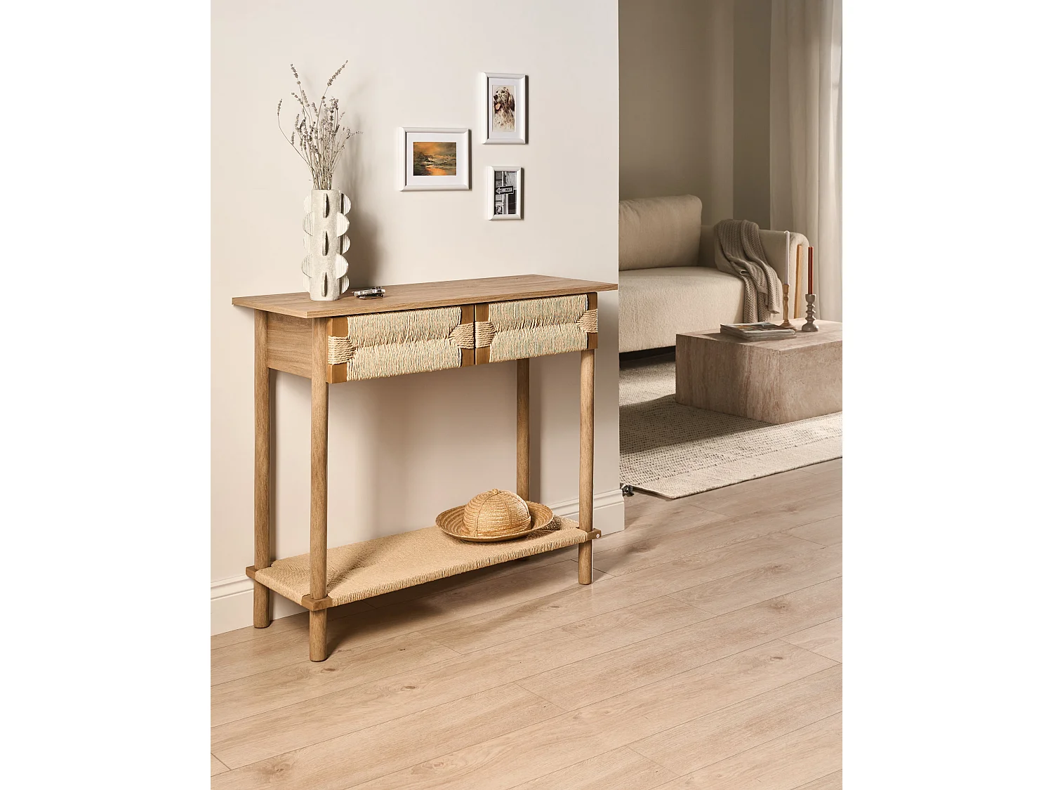 Console BONDI Marron clair