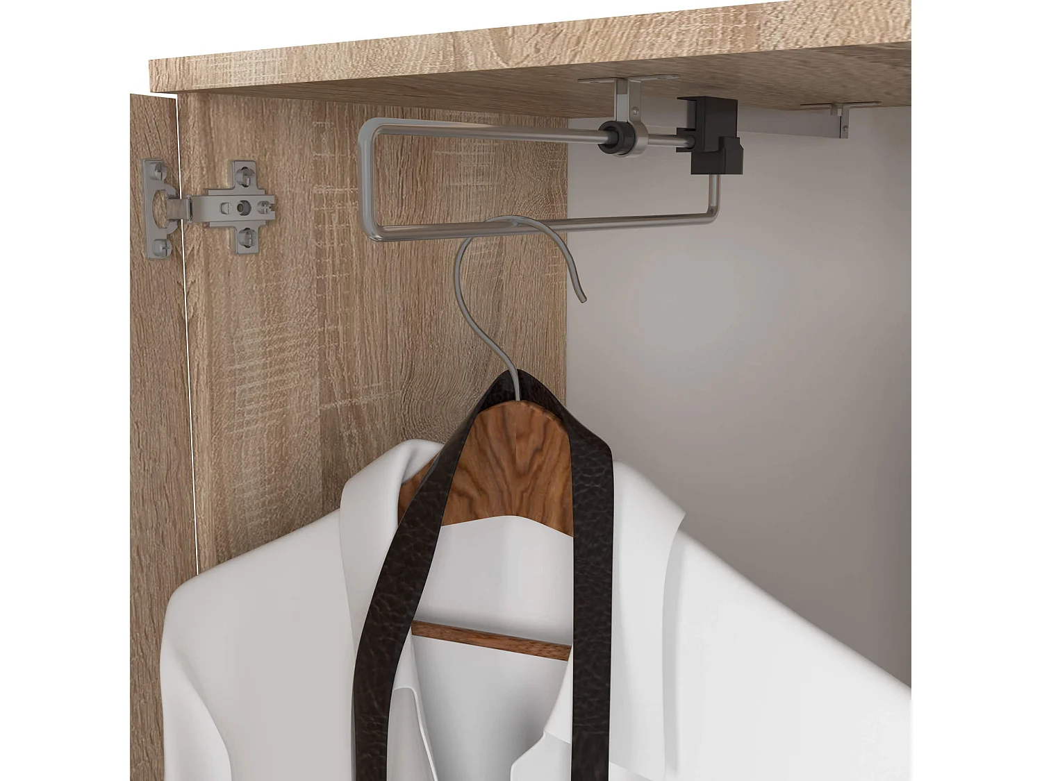 Conjunto de Móveis para Hall de Entrada ENTRO PK Carvalho Sonoma