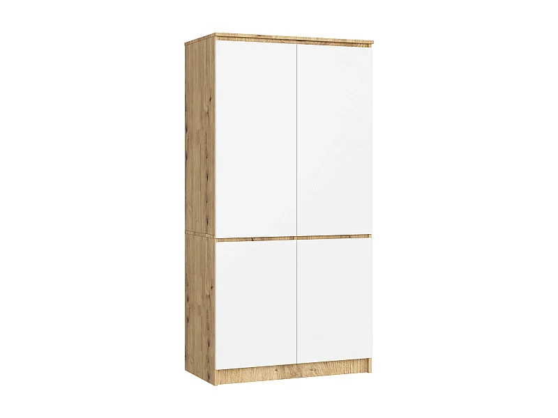 Guarda-Roupa de Pé 4 Portas Olmo/Dalbai Artisan - 90x180 cm