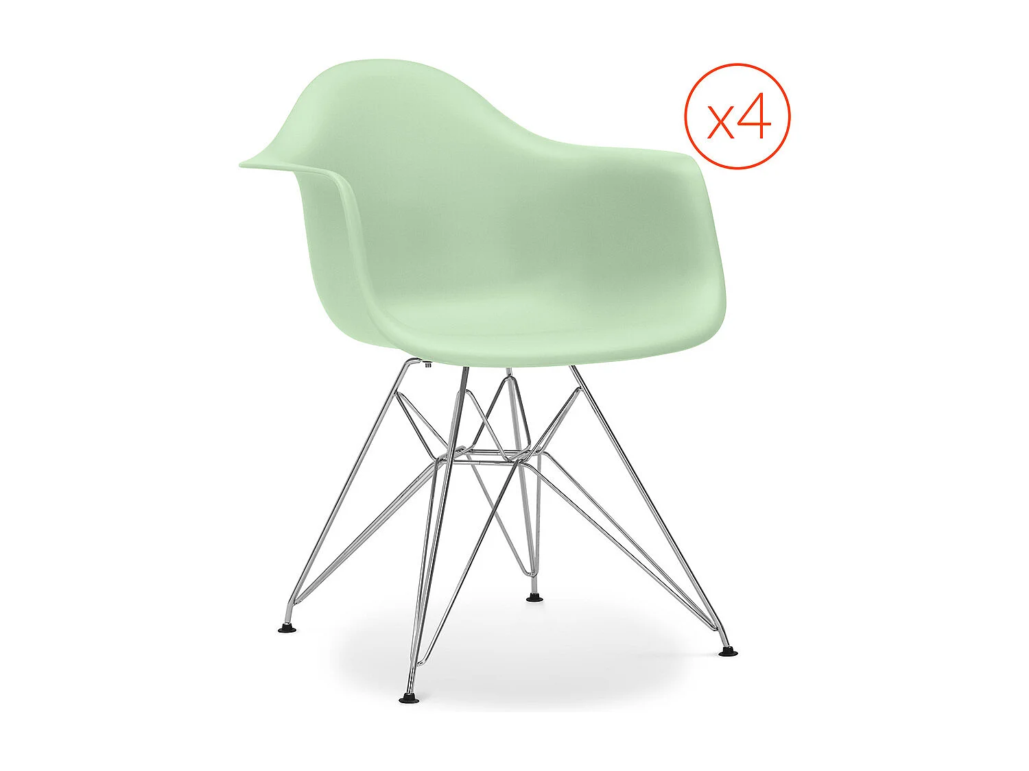 Darsi Stuhl - Matt - Set von 4