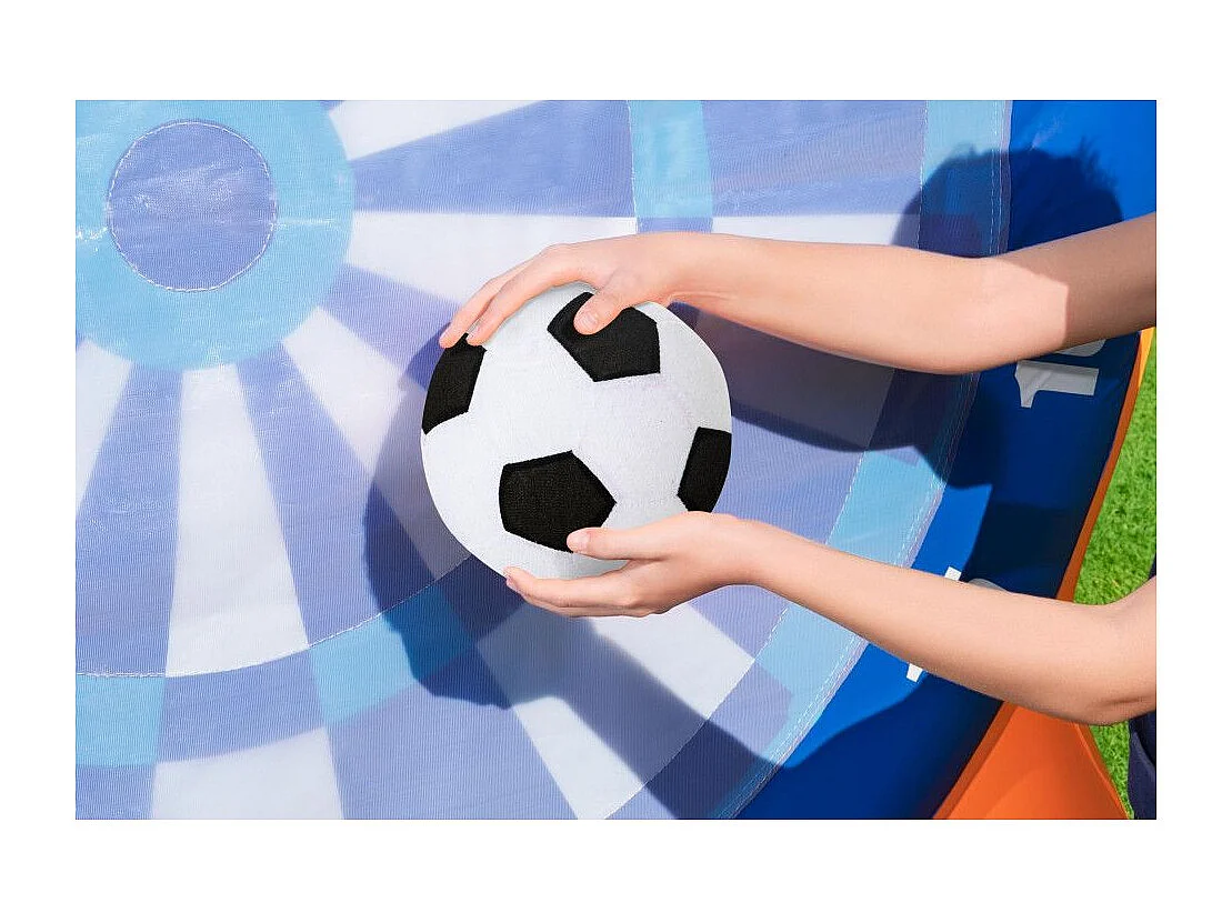 Cible géante de football à scratch 157 cm All Star - Base lestée