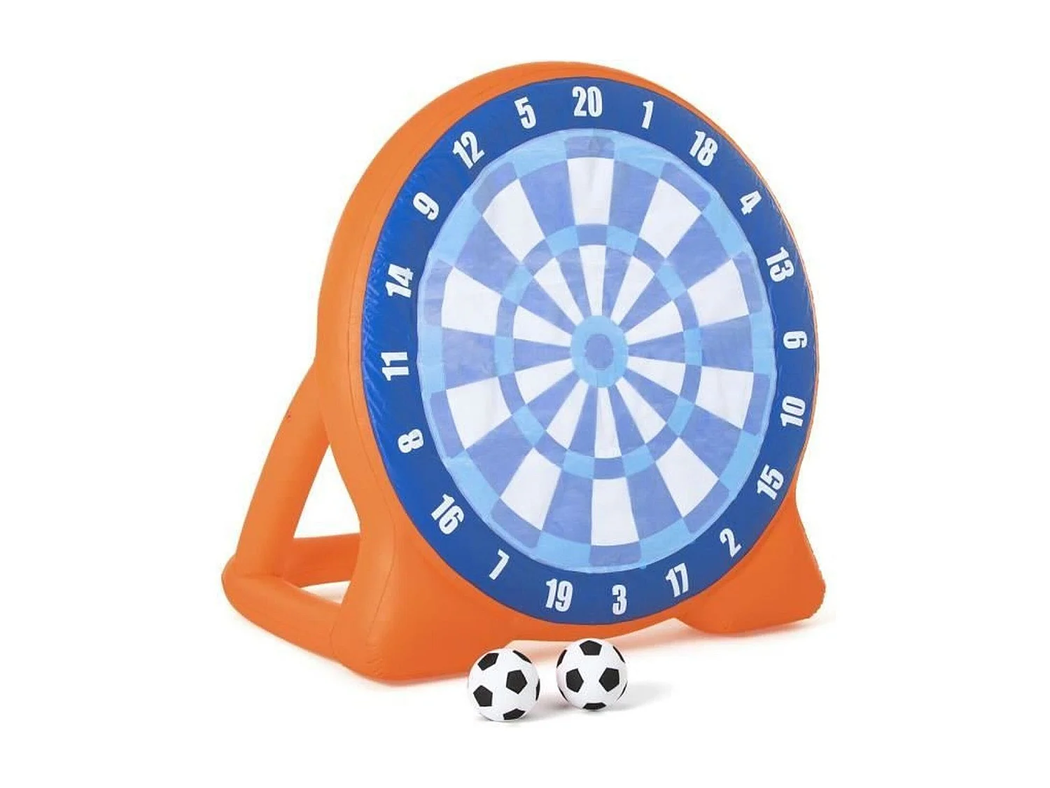 Cible géante de football à scratch 157 cm All Star - Base lestée