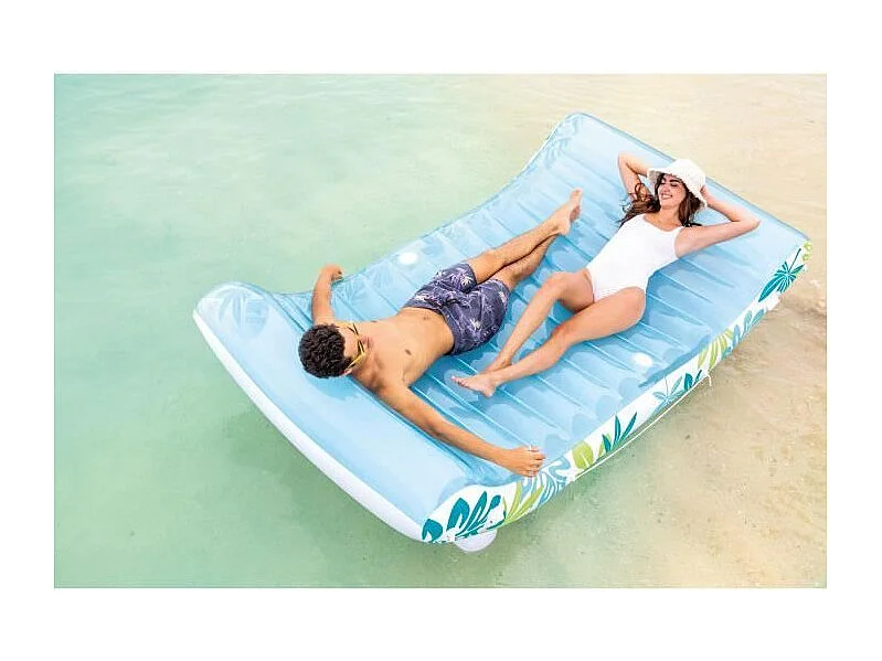 Hamac Gonflable "Tropical" 224cm Multicolore