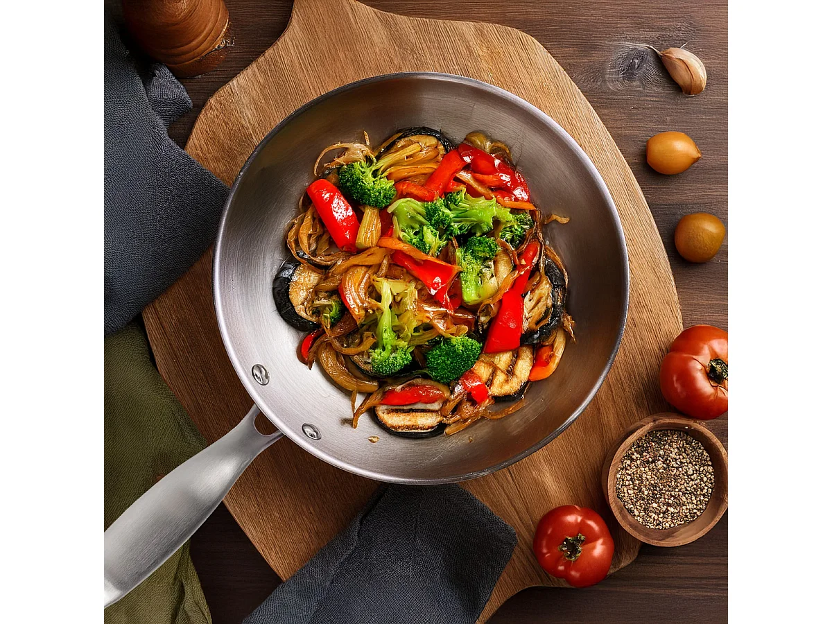 Gourmet - Wok inox 24cm