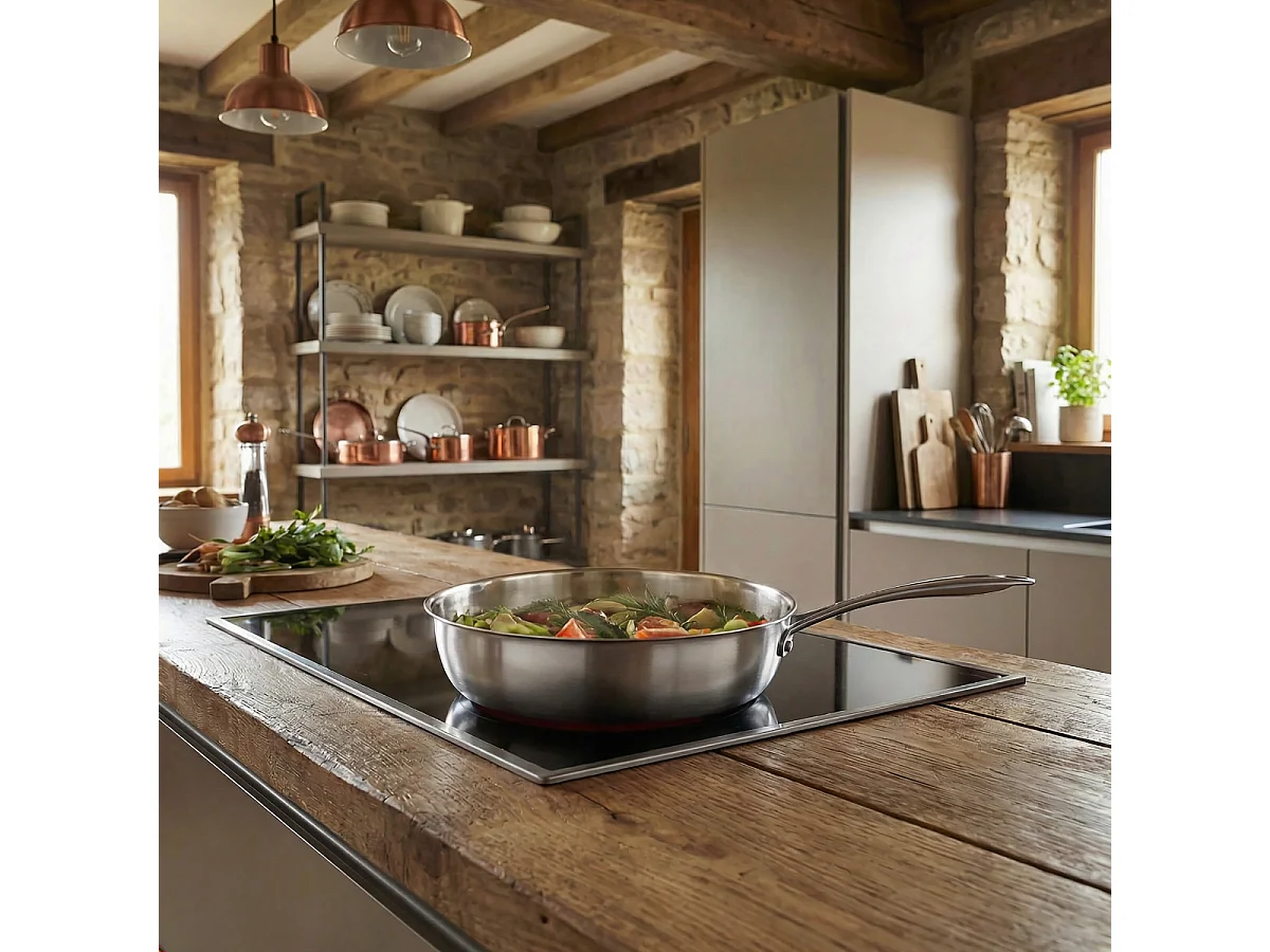 Gourmet - Wok inox 24cm
