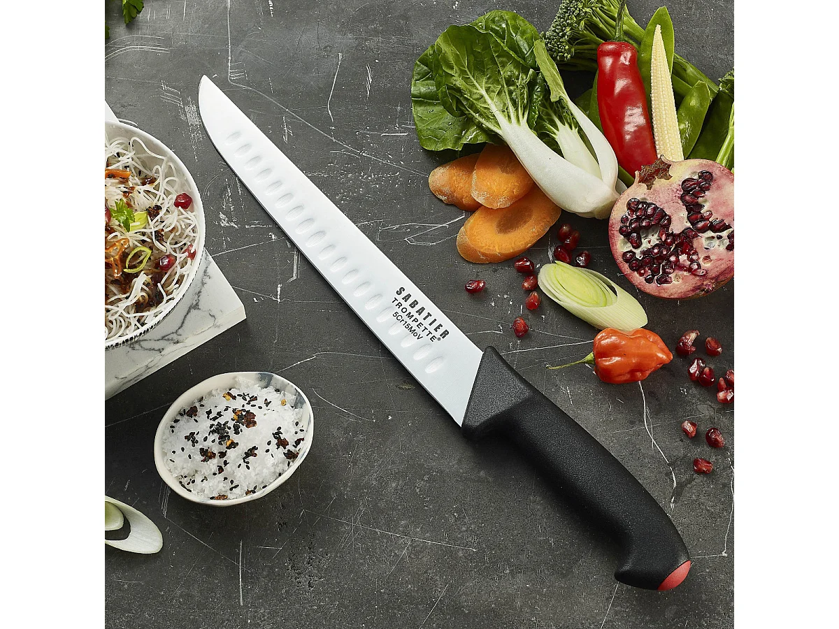 Pro Tech  - Couteau de boucher avec alvéole 25cm