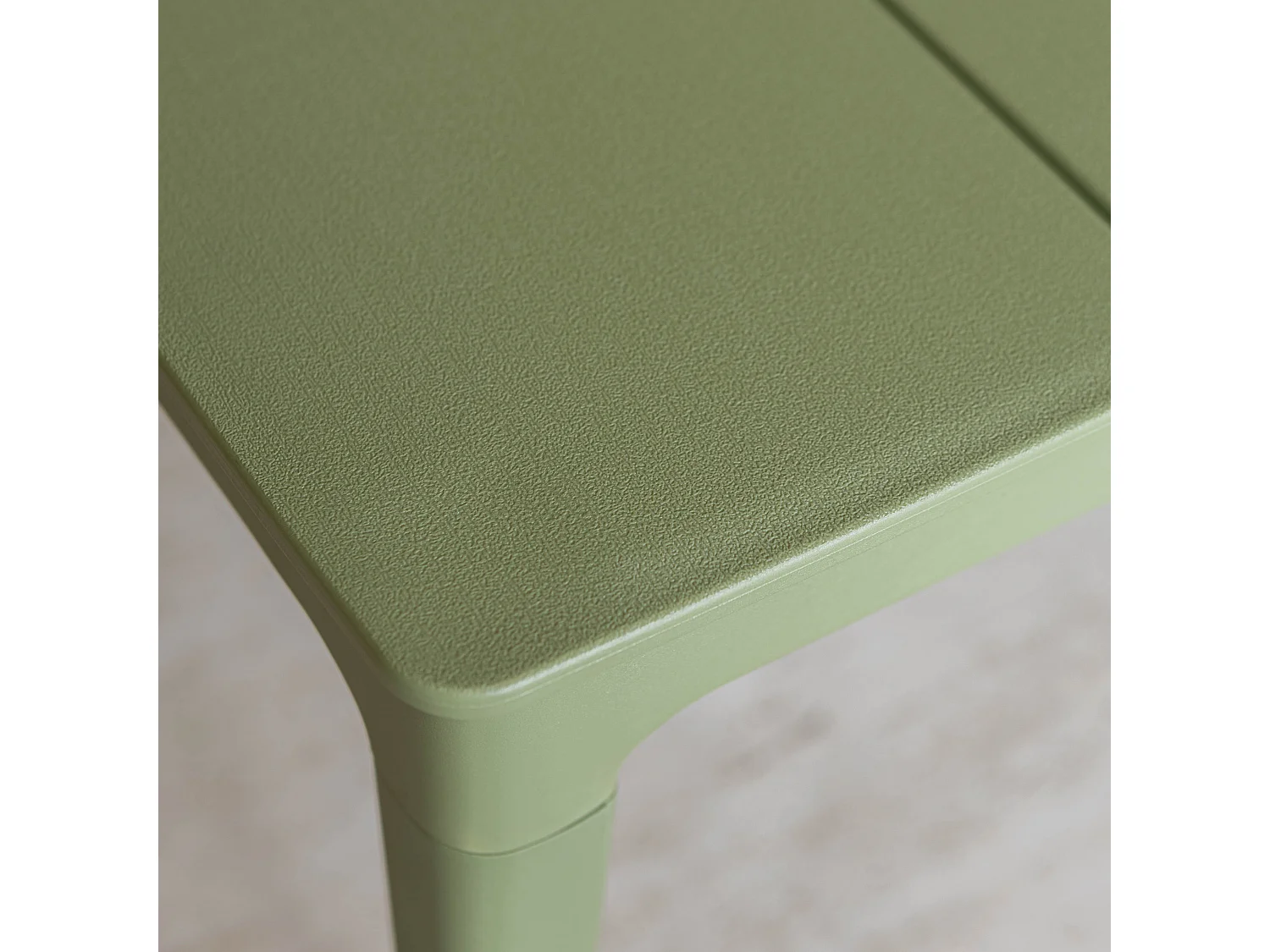 Now's Home - Salon De Jardin En Polypropylene Vert Patio