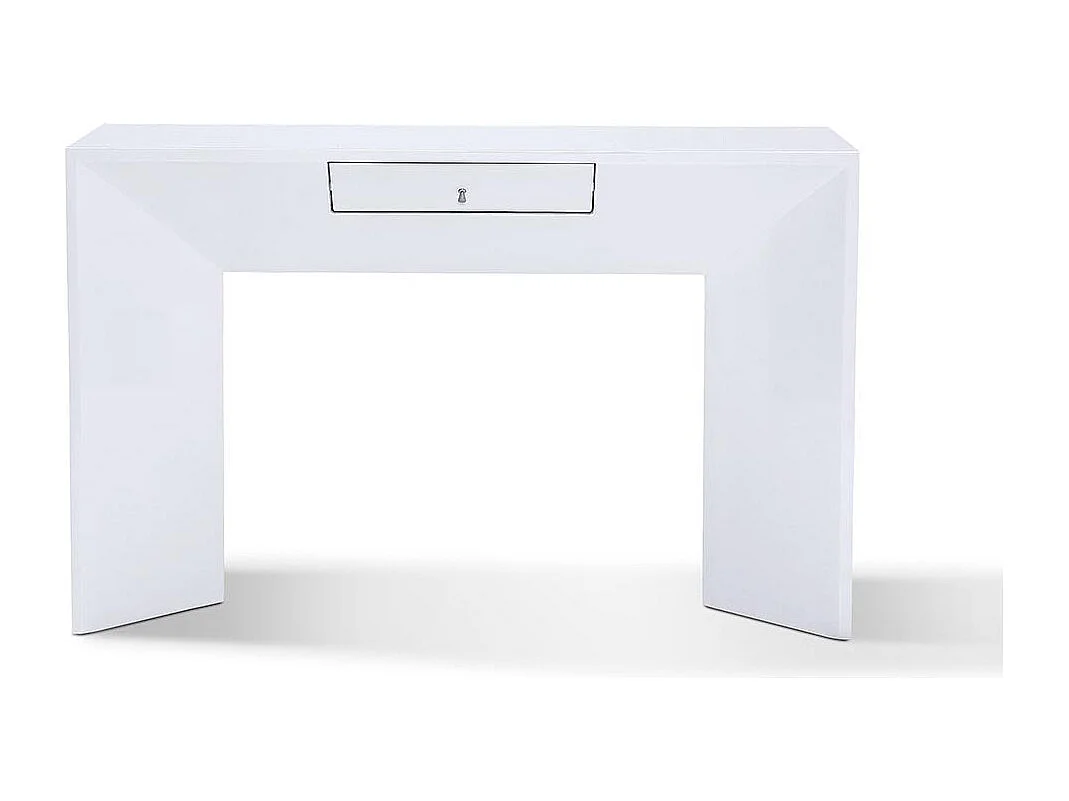 Console laquée VENUS - Blanc - Blanc